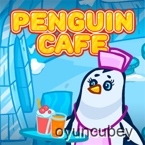 cats cafe penguin plush